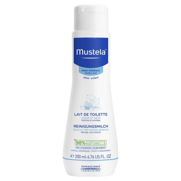 Mustela Lait De Toilette 200ml