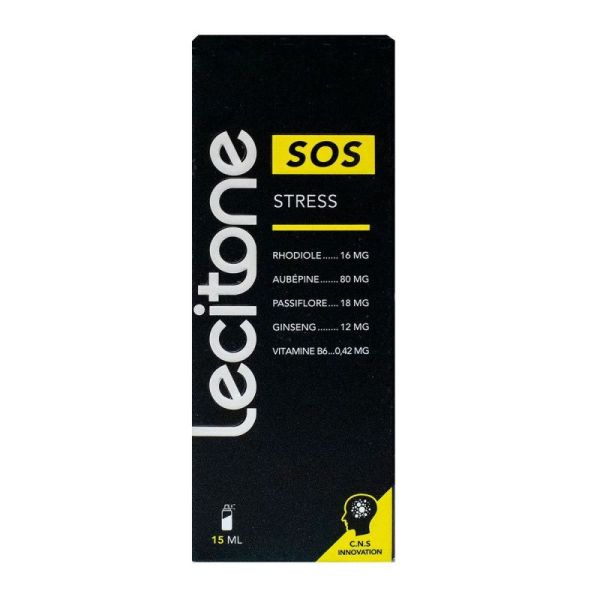 Lecitone Sos Stress Solution buvable 15 mL