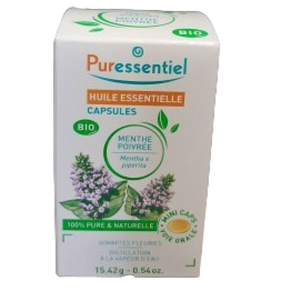 Puressentiel Capsules Menthe Poivrée Bio B/60