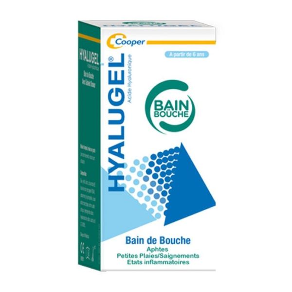 Hyalugel Bain de Bouche Aphtes Lésion Buccale  100ml