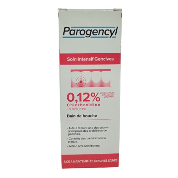 Parogencyl Bain de Bouche Sensibilité Gencives Flacon de 300ml