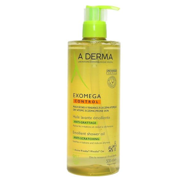 Aderma Exomega Control Hle Lav émo 500ml Nf