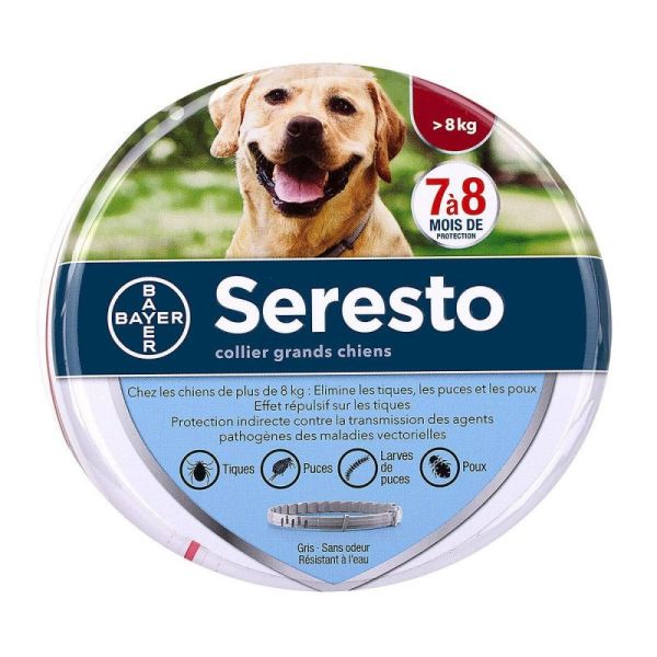 Seresto Collier Antiparasitaire Grand Chien