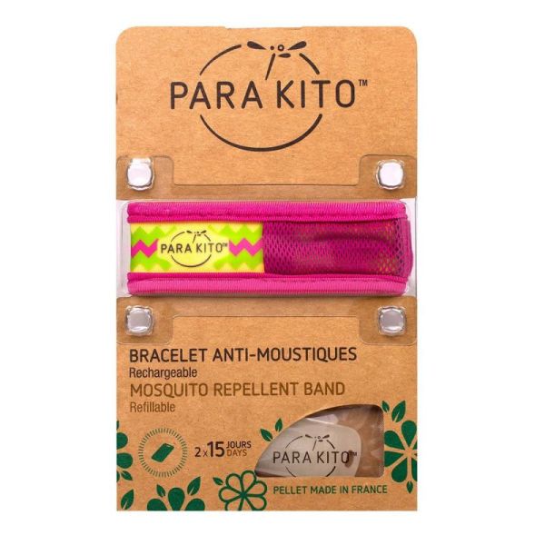 Para'kito E&g Bracelet Répuls Moust Pink Inc