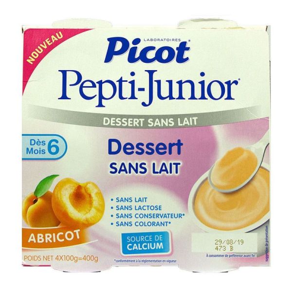 Picot 1Er Dessert Ss Lait Cr Banane 4P/100G