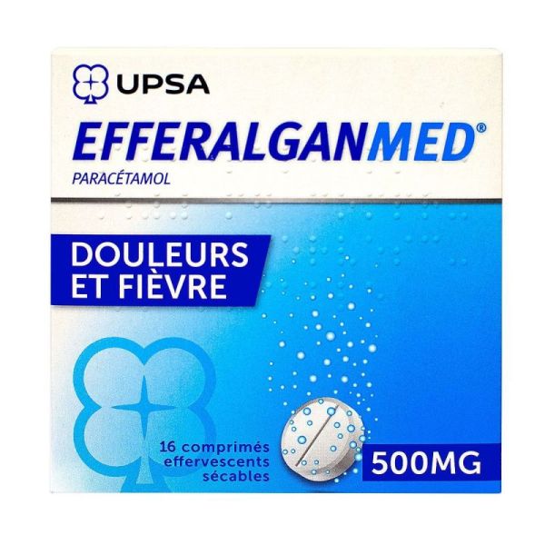 Efferalganmed 500mg 16 Comprimés Effervescents