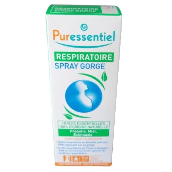 Puressentiel Respiratoire Spray Gorge 15ml