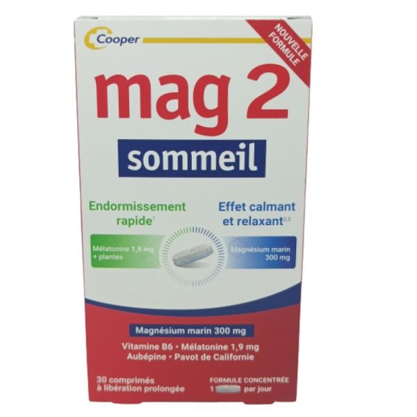 Mag 2 Sommeil Comprimé Boite de 30