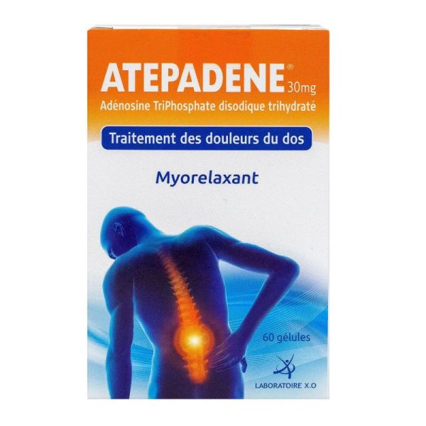Atepadene 30mg Boite de 60 gélules