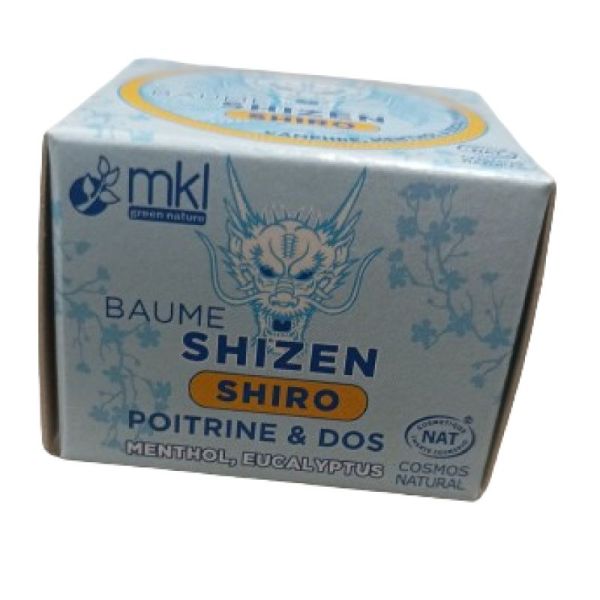 MKL Baume Shizen Shiro Camphre Menthol Eucalyptus Pot 15 ml