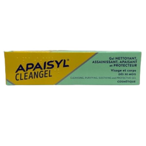 Apaisyl Cleangel Gel Antibactérien Réparateur Tube 30ml