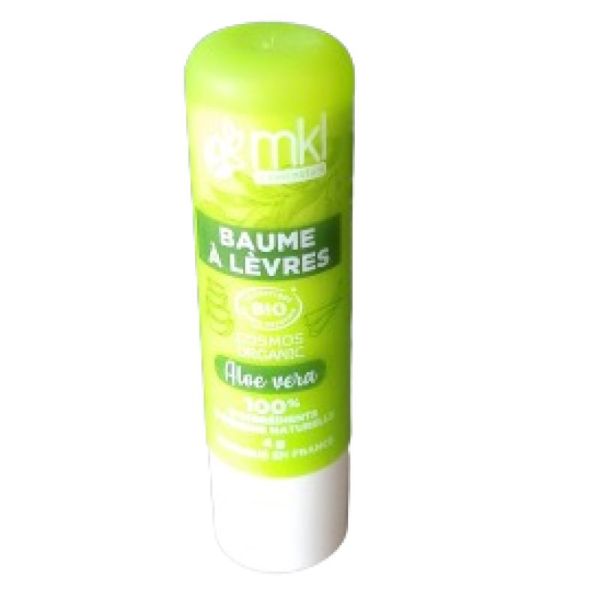 Mkl Baume Lèvres Bio Aloe Vera 4g