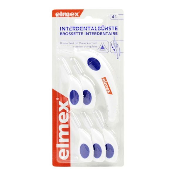 Elmex Brossett Int-dent 4mm B/6