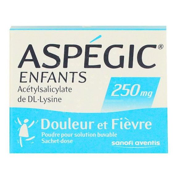 Aspegic 250mg Pdr Sol Buv Enf 20sach/511,5mg