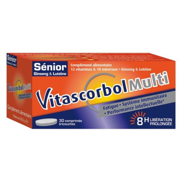 Vitascorbolmulti Senior   30 comprimés