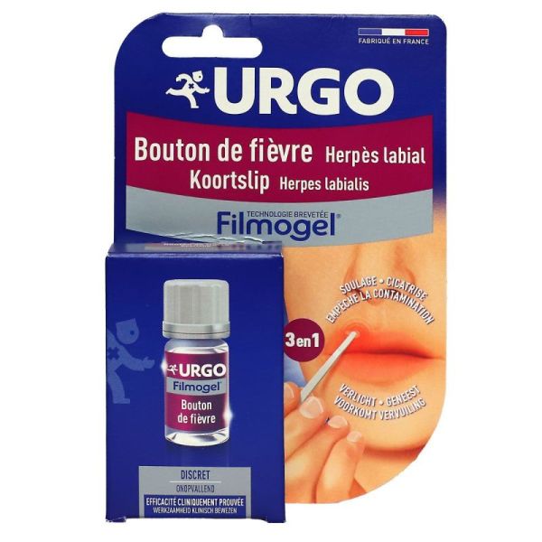 Urgo Filmogel Film Gel Bouton Fièvre 3ml+24ap