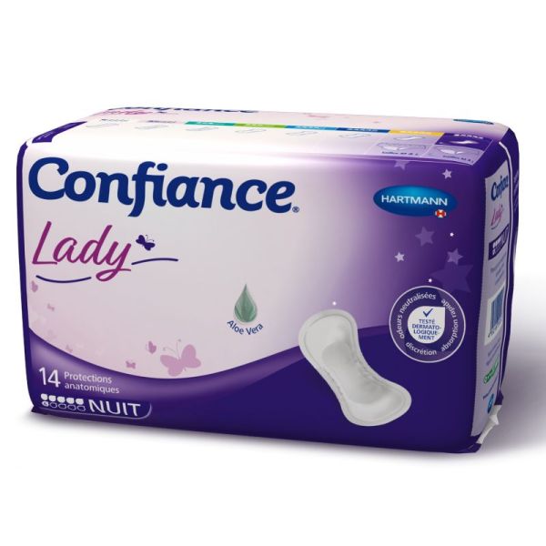 Lady Protection anatomique 6 gouttes par 14