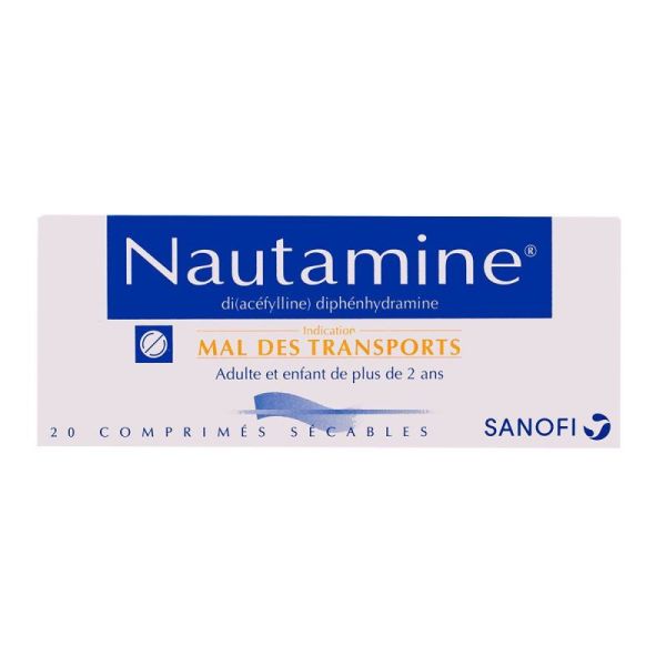 Nautamine 90mg Boite de 20 comprimés sécables