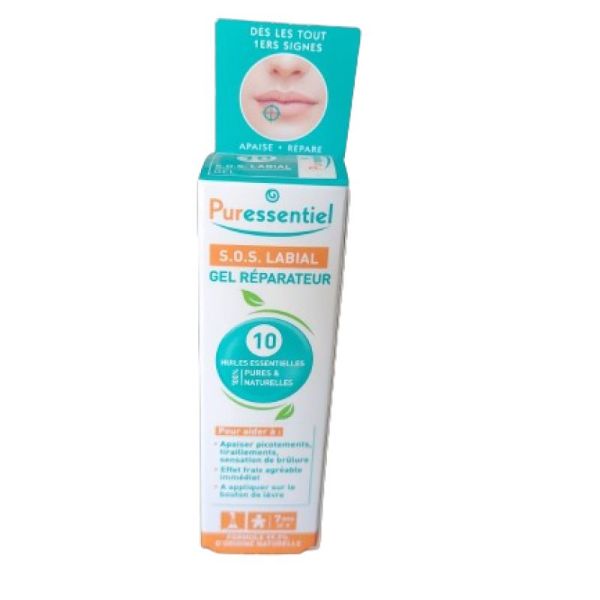 Puressentiel Soin Peau Gel Sos Labial Tube 5ml