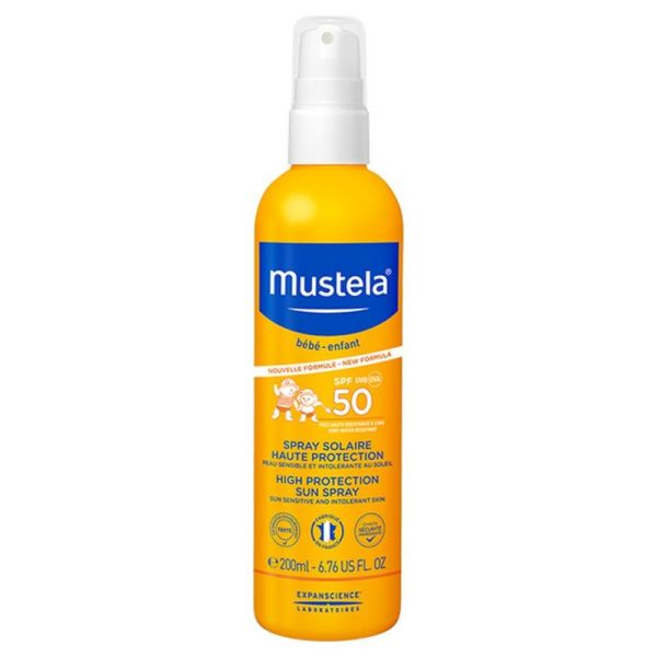 Mustela Solaire Haute Protection SPF50+ Spray 200ml