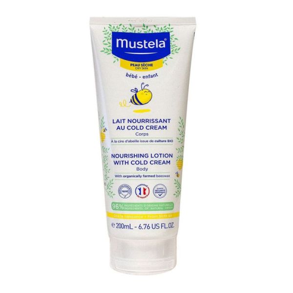 Lait Nourrissant Cold Cream à la cire d'Abeille  200ml