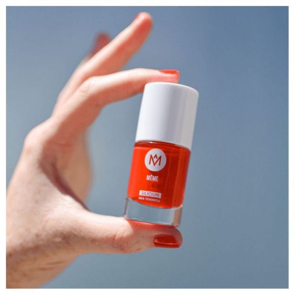 Meme Vernis au Silicium Orange Sanguin n °12   10ml