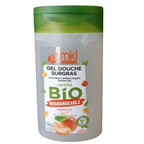 Mkl Gel Douche Bio Abricot Flacon 200ml