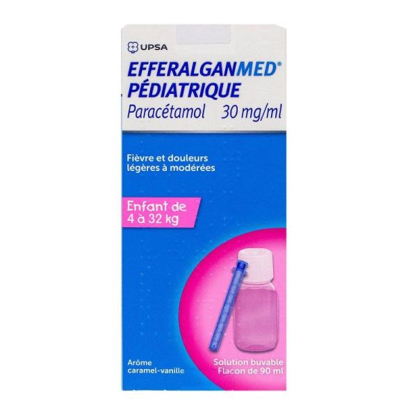 Efferalganmed 30mg/ml S Buv Péd Fl/90ml+ser