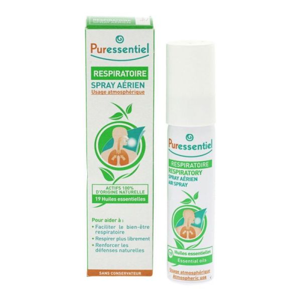 Spray Aérien Respiratoire aux 19 Huiles essentielles 20ml