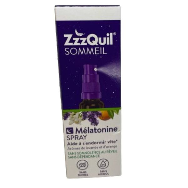 Zzzquil Sommeil Spray Mélatonine 30ml