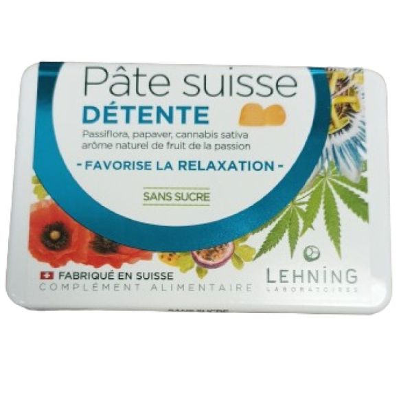 Lehning Pâte Suisse Détente Boite de 50g