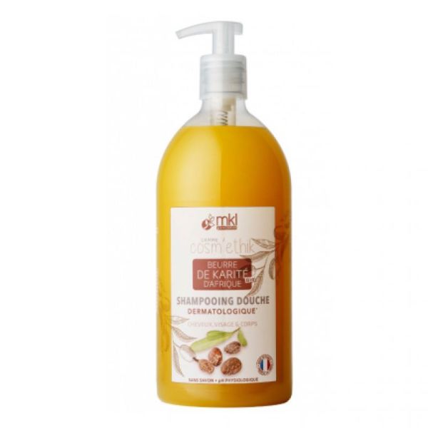 Shampoing Douche Karité Flacon Pompe 1litre