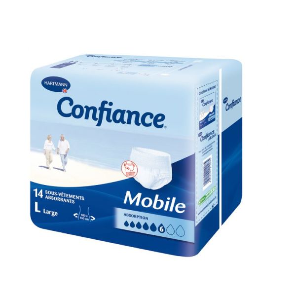 Confiance Mobile TAILLE L 6 GOUTTES PAR 14