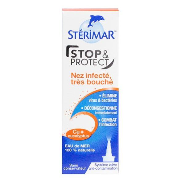 Stérimar Stop & Protect Nez Infecté Très Bouché 20 Ml