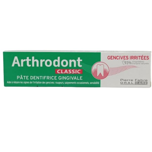 Arthrodont Classic Pâte Dentifrice Gingivale Tube 75ml