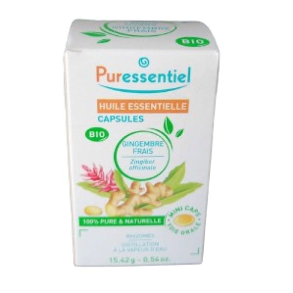 Puressentiel Capsules Gingembre Bio Boite/60