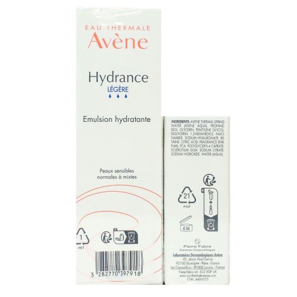 Avene Hydrance Legere EmulsionT/40ml+sérum 10ml