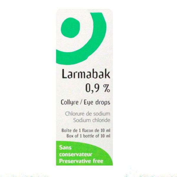 Larmabak 0,9% Collyre 10ml