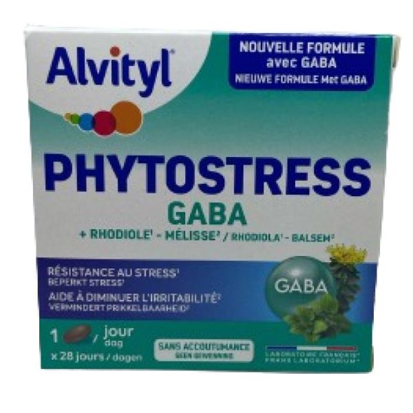 Alvityl Phytostress Gaba Comprimé Boite 28