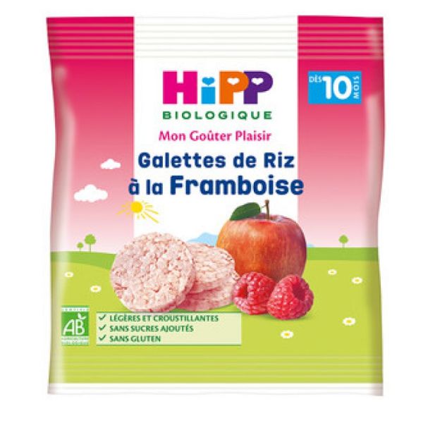 Hipp Galettes De Riz A La Framboise 30g