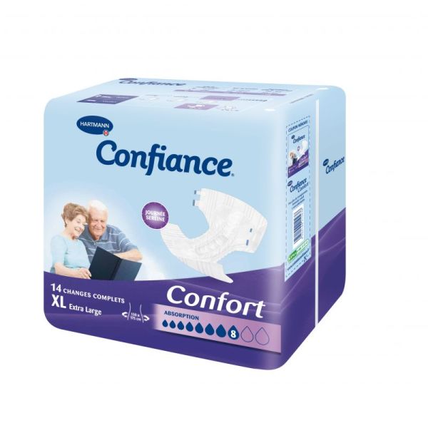 Confort TAILLE XL 8 gouttes paquet de 14