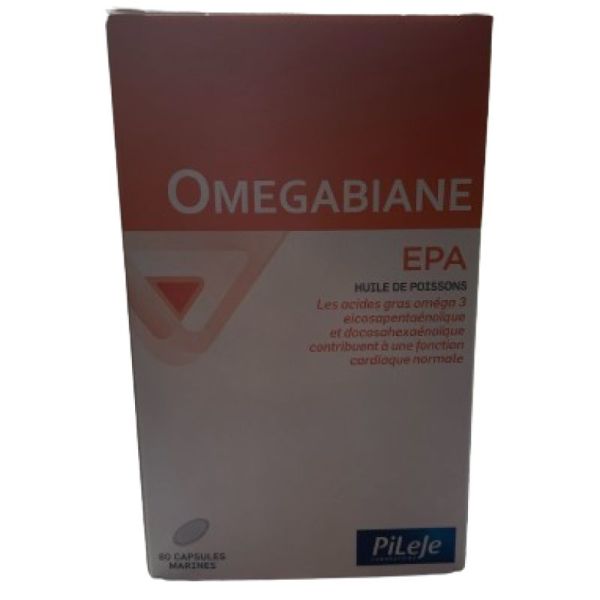 Omegabiane EPA Capsules Boite de 80