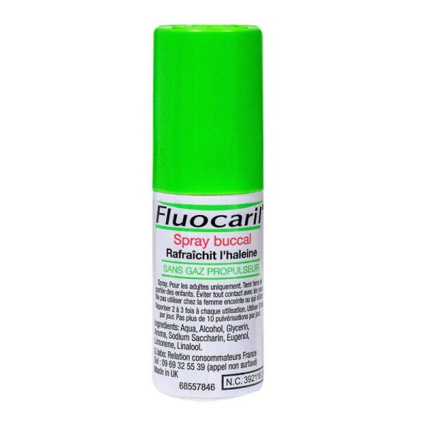 Fluoc Spray Bucc Ss Gaz Propuls Fl/15ml