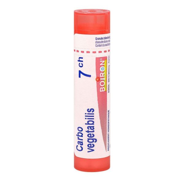 Carbo Vegetalis 7CH Tube Granules 4g