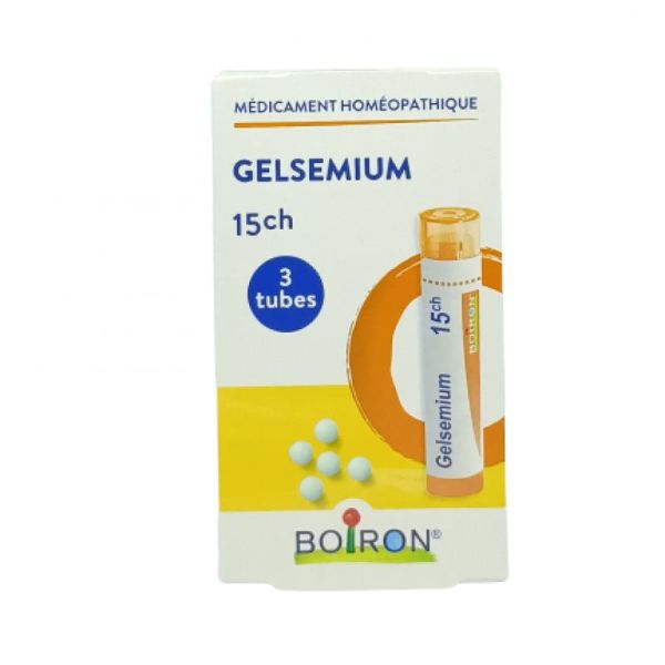 Gelsemium 15ch boite de 3 tubes