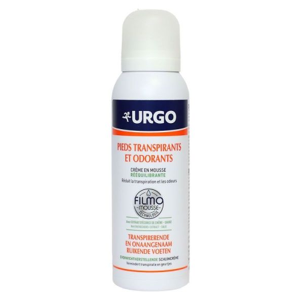 Urgo Filmomousse Msse Pieds Transp Odor 125ml