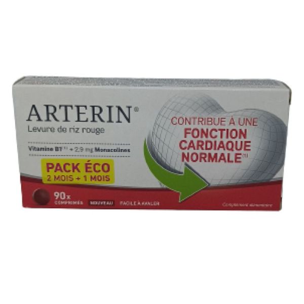 Arterin Fonction Cardiaque Boite 90 Comprimés