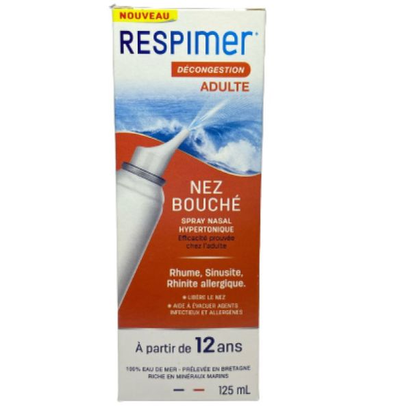 Respimer Spray Hypertonique Adule Flacon125ml